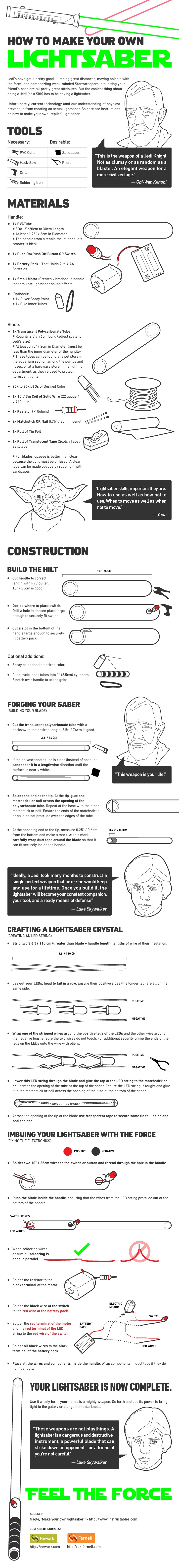 How to Build a Lightaber