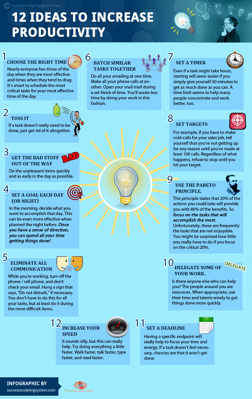 12 Ideas to Increase Productivity
