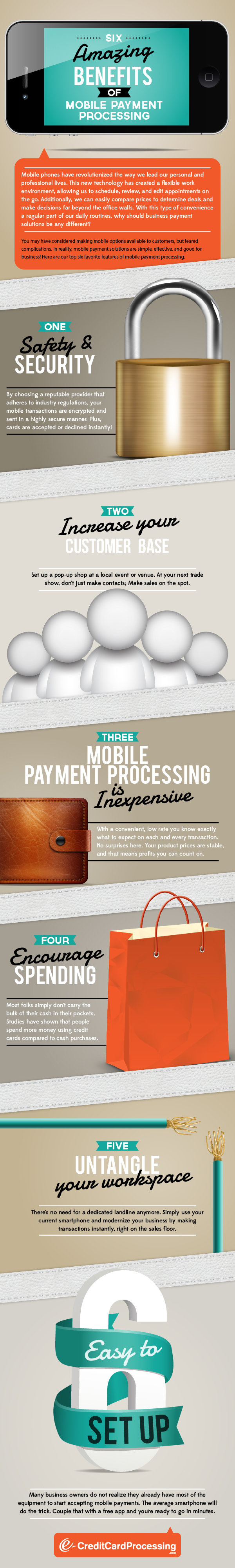 Six Amazing Benefits of Mobile Payment Processing